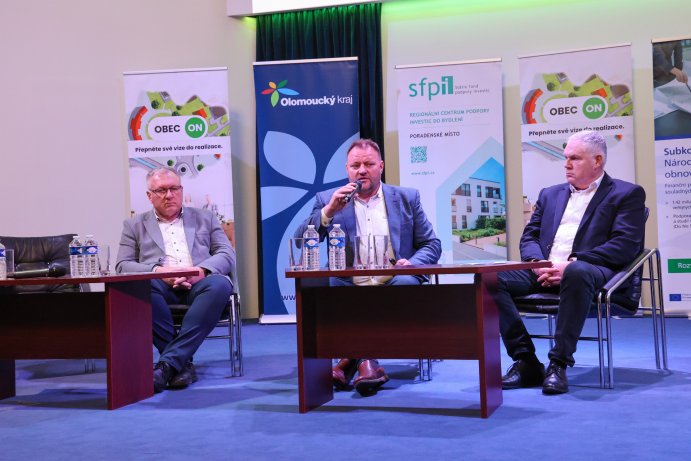 Regionální fórum veřejných investic Obec ON leden 2026 Olomouc