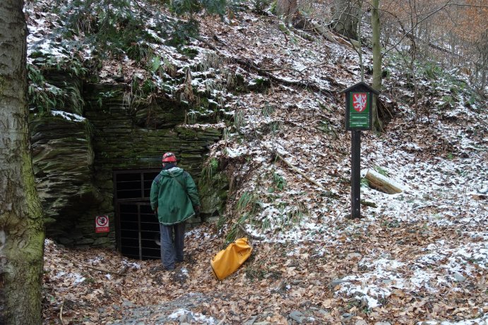 boční vstup do Soudkovy štoly