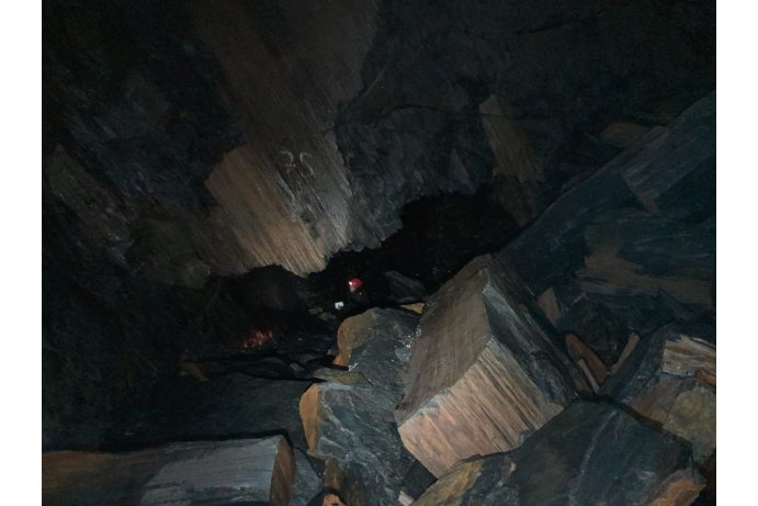 uvnitř Soudkovy štoly