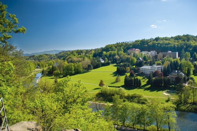 Teplice nad Bečvou - lázeňský areál