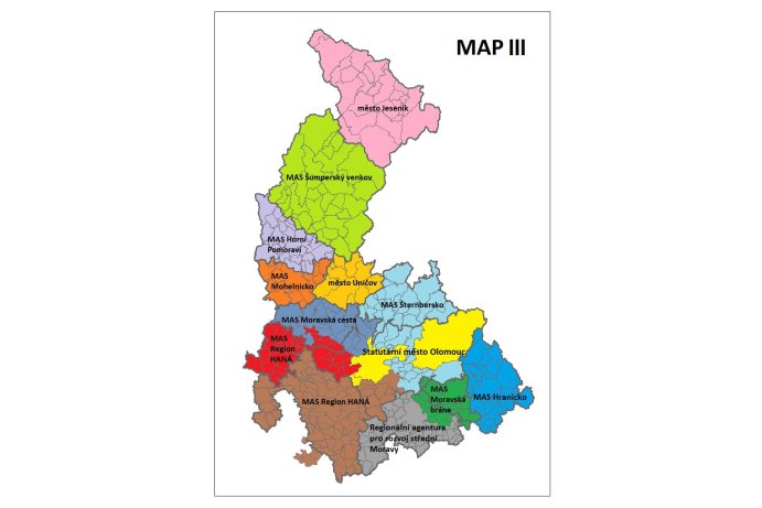 MAP III v Olomouckém kraji